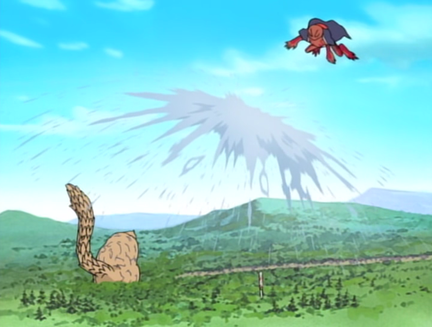 Lança de Shukaku, Gaara Vs Seimei