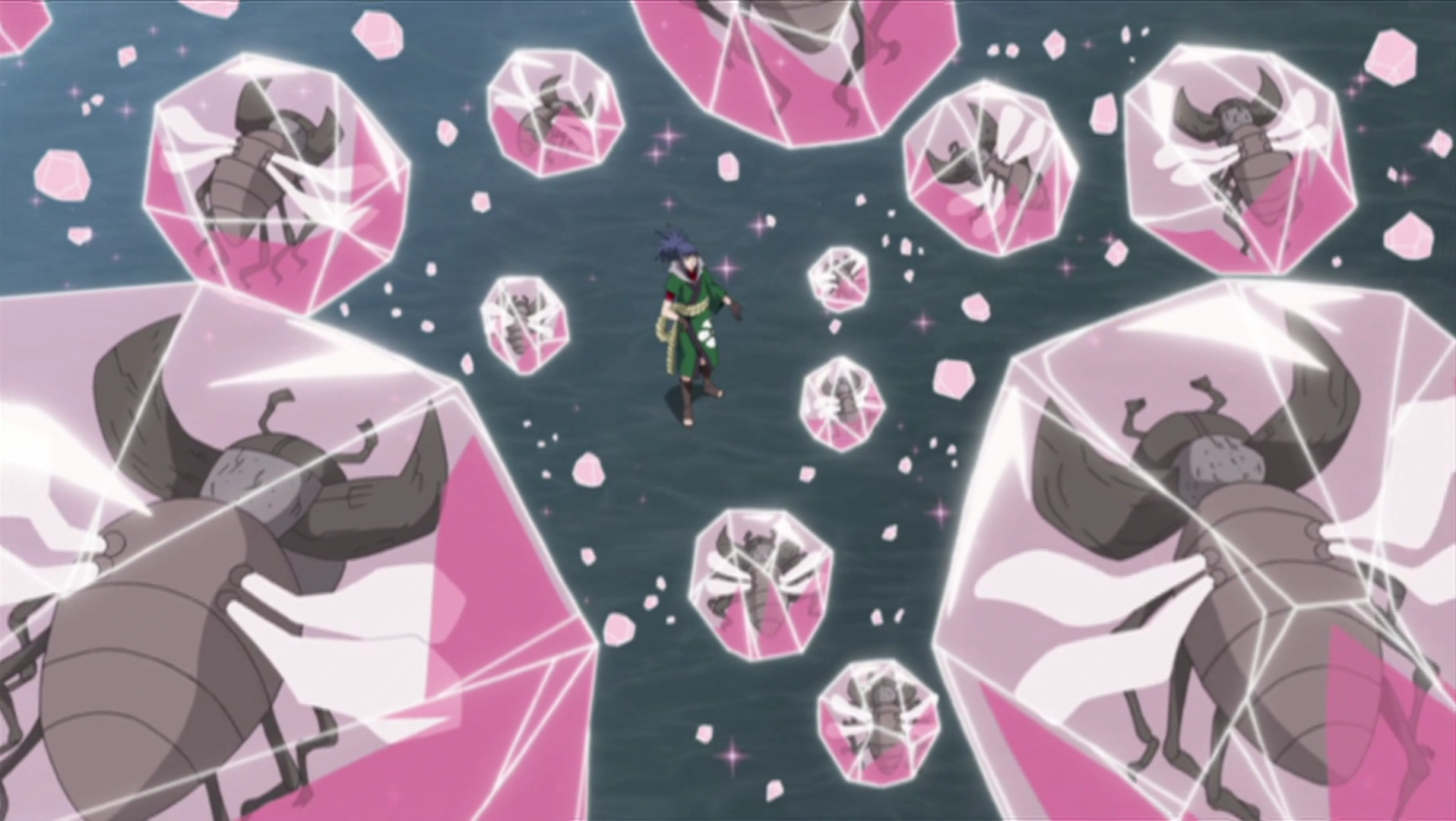 Crystal Release: Crystal Imprisonment Wave | Narutopedia | Fandom