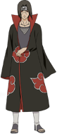Itachi's Akatsuki attire.