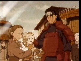 A fiatal Tsunade és Hashirama Senju