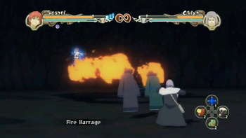 Flame Barrage