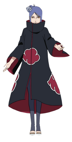 naruto shippuden akatsuki konan