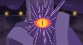 Manopla de Petrificação ativada