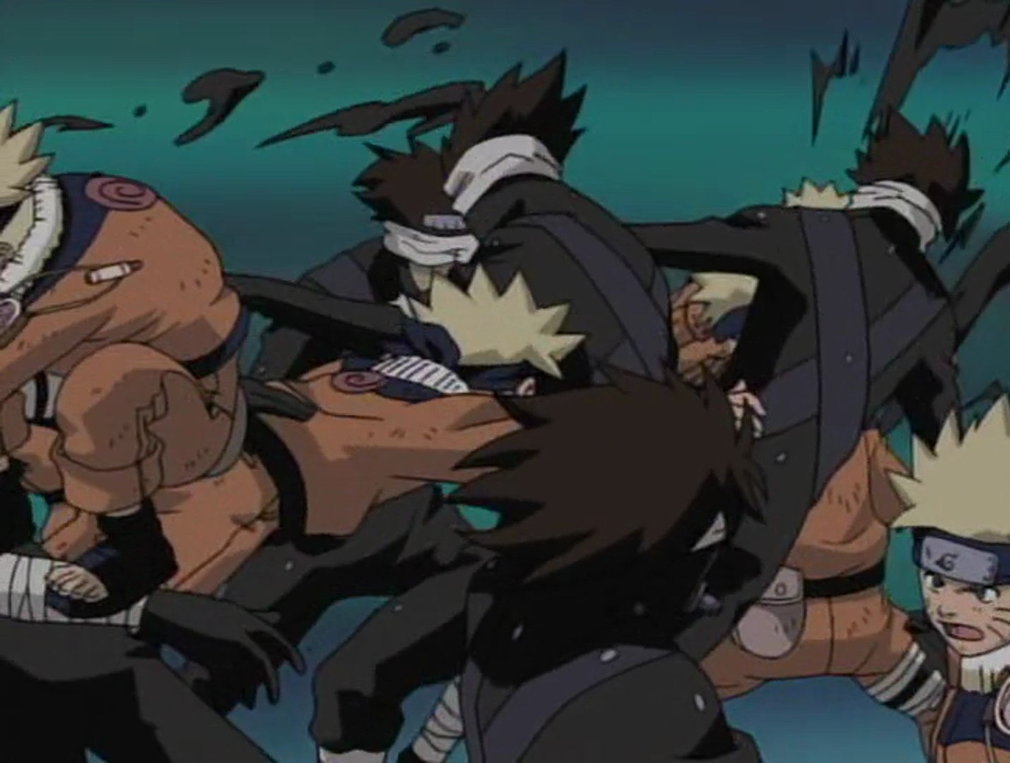 Clone vs Clone (Naruto Ep 36) 