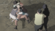 The new family thanks Naruto.