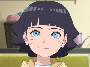 Naruto e Hinata - filhos Boruto e Himawari