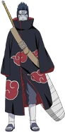 Kisame in his Akatsuki attire.