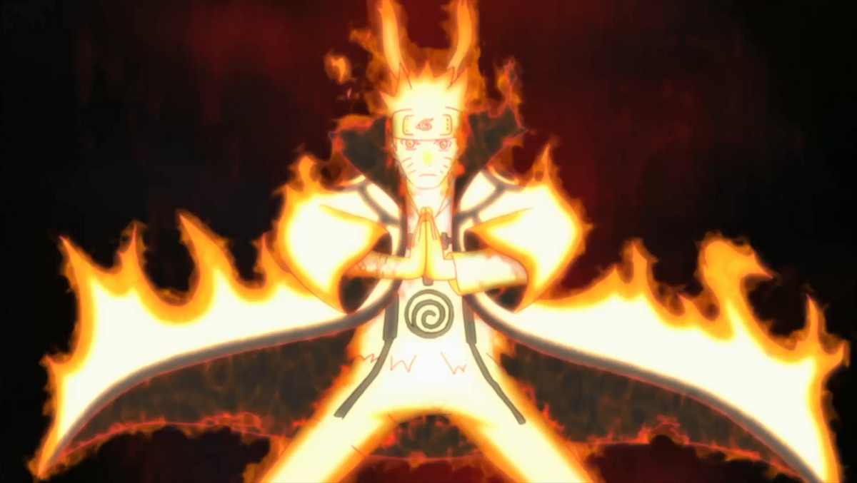 The final transform  Naruto e kurama, Naruto, Modo kurama