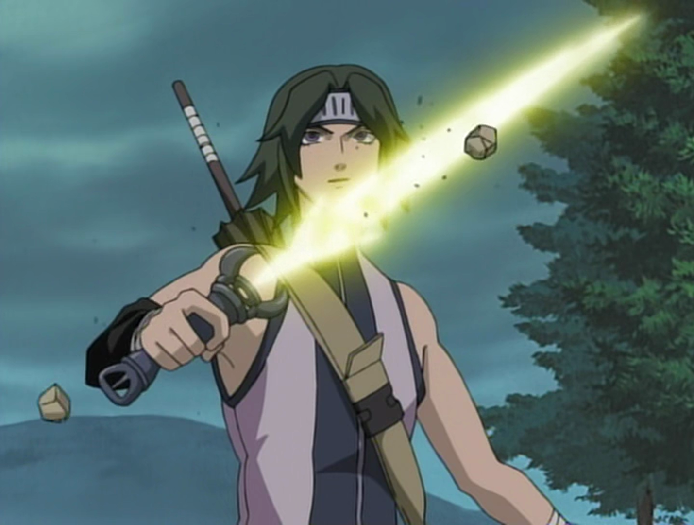 Naruto Sasuke Kusanagi Sword Grass Cutter Japanese Anime Katana Umbrel |  MEGAKNIFE WHOLESALE
