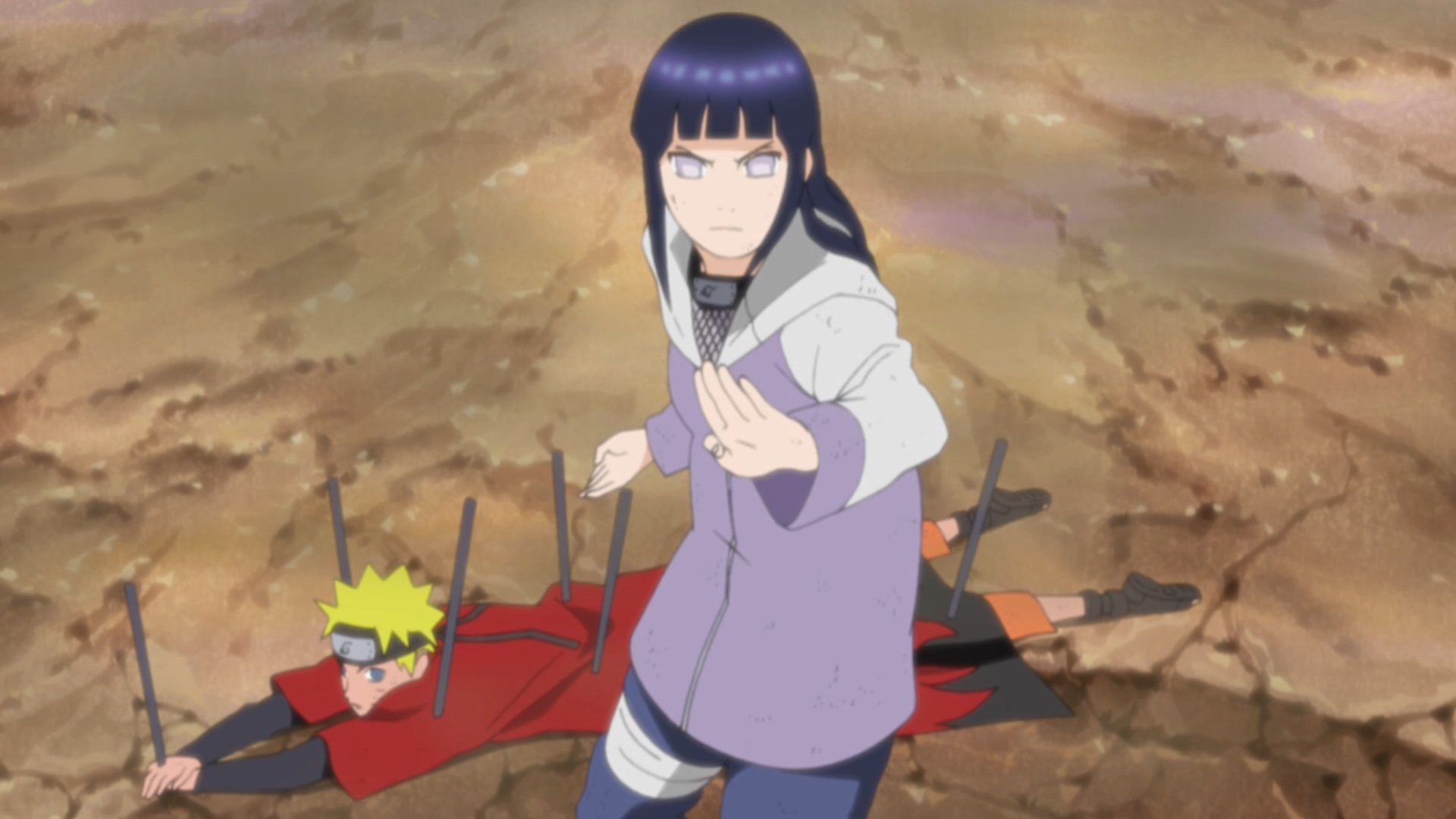 Iruka Thinks Naruto Destroyed Hinata and Cries