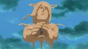 La mère de Gaara est la source de son bouclier de sable.