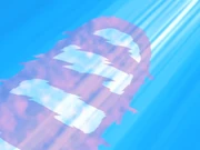 Destroy (斬, Zan, English TV: Cut): The chakra feathers are used to attack.