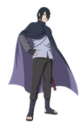 Sasuke's appearance in the New Era.