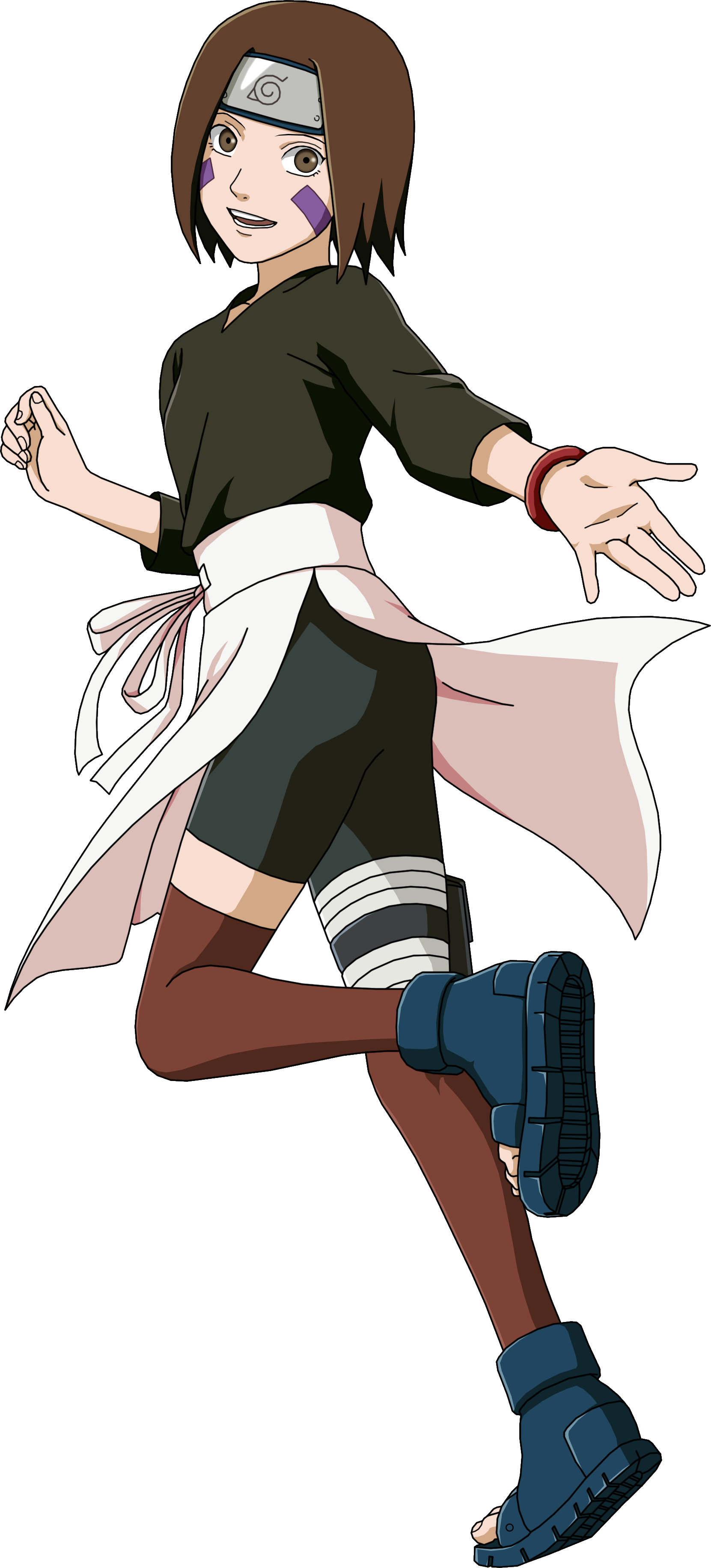 Young Naruto standing PNG Image