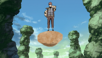 Gaara's use with sand.