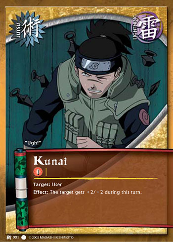 Kunai | Naruto CCG wiki | Fandom