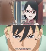 SARADA ESCOLHE KAWAKI NO FUTURO 