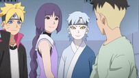 Boruto 190 Boruto Sumire Mitsuki Kawaki