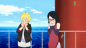 Sarada says she nomiated Boruto as a leader to prevent any troubles