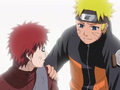 Gaara awakens, and see Naruto by his side