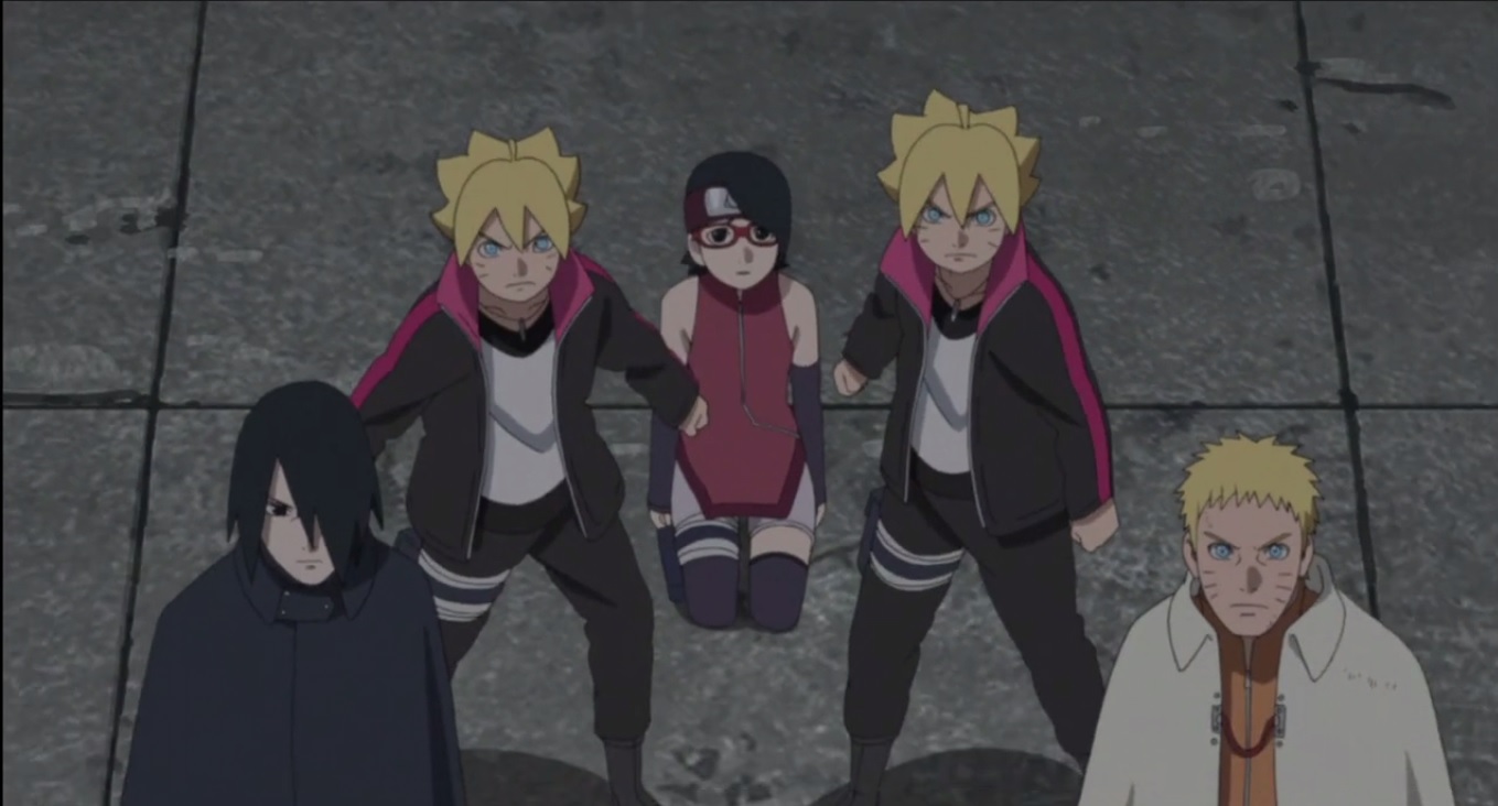 Sarada Uchiha - The Hokage and Boruto Uzumaki as her protector ♥♥♥ #love  #couple #NarutoAndSasuke #NextGeneration