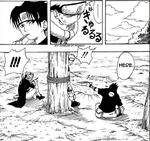 Sasuke offers Naruto his lunch - Bell Test