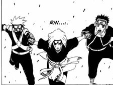 Rin, Kakashi and Obito Join Together