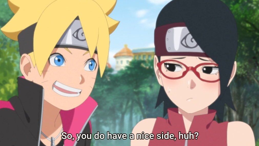 Boruto and Sarada's son  Gambar anime, Karakter naruto, Karakter animasi