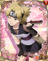 A card that launches a special attack together with her lover, Shikamaru. It's a card made for her 1st place on the Kunoichi contest from the phone game app - NaruCole