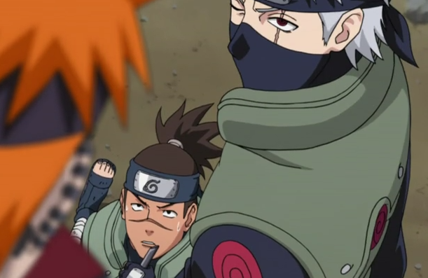 hatake kakashi and umino iruka (naruto and 1 more)