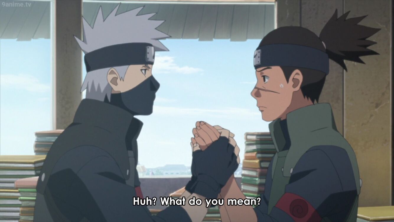 Iruka Umino  Kakashi and Kurenai2