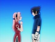 Sakura fantasizes about Sasuke