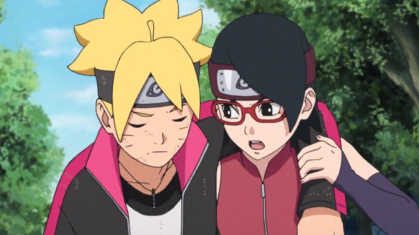 Boruto × Sarada - ❝The romantic movie that Naruto and