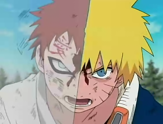 Naruto and Gaara, Good Friends  Gaara, Naruto shippuden anime, Naruto