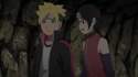 Sarada ask Boruto why is he being so irritated