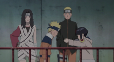 Naruto in Hinata's memory.