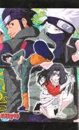 Kakashi and Guy and Asuma and Kurenai art