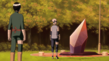 Kakashi and Guy 357 - grave