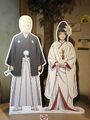 J-World (Naruto and Hinata standees in their wedding event)
