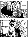 Sasuke saves Sakura