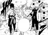 Naruto and Sasuke power up