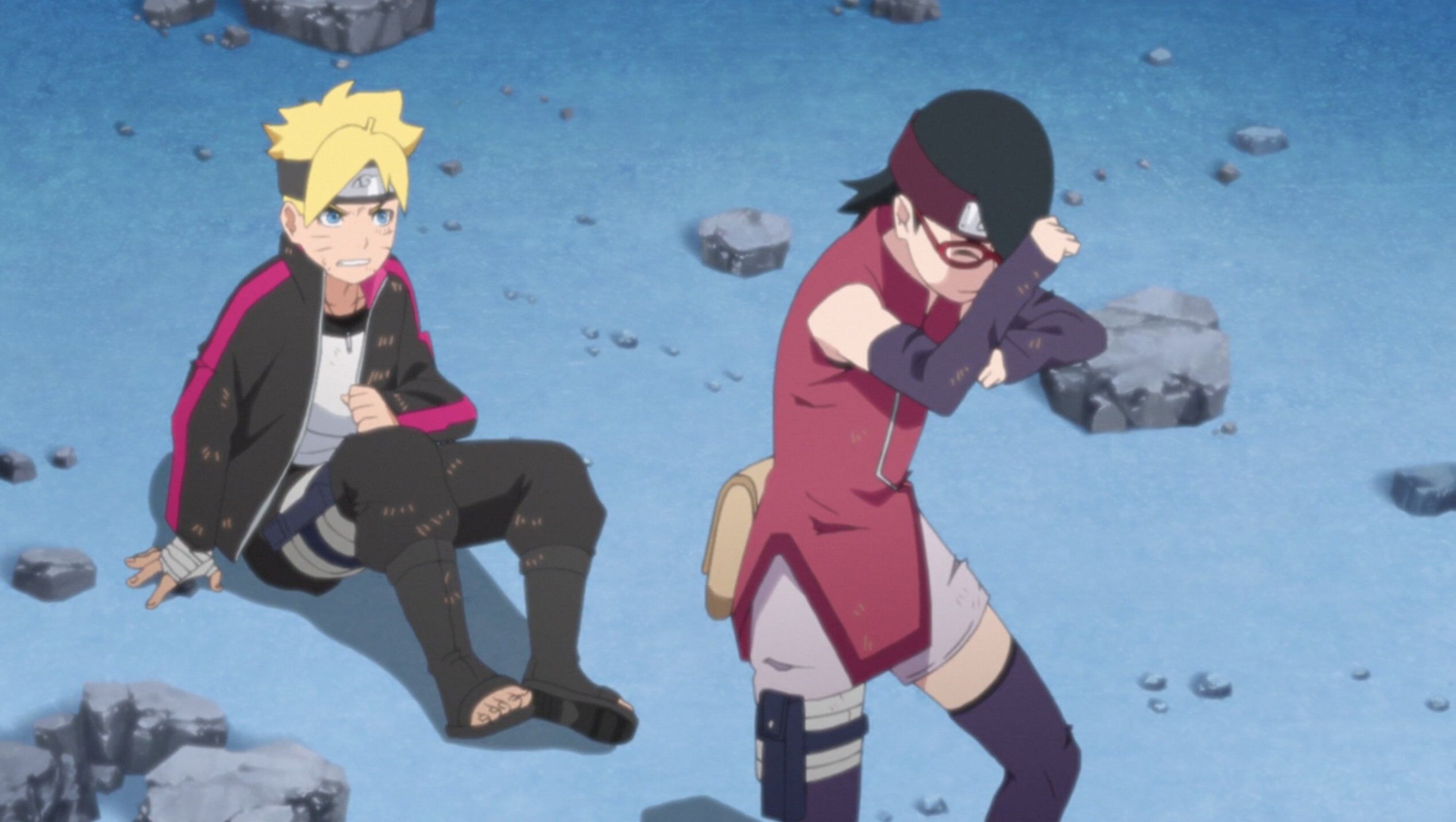 Sarada Uchiha - The Hokage and Boruto Uzumaki as her protector ♥♥♥ #love  #couple #NarutoAndSasuke #NextGeneration