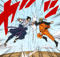Naruto vs. Sasuke begins