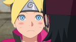 Boruto blushes