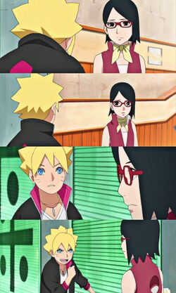 Boruto x Sarada on Tumblr