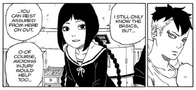 Boruto chapter 56 - Sumire is Kawaki's new caretaker.PNG