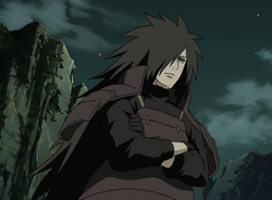 Hasirama Stabs Madara in the Back - Madara Uses 9tail to Battle