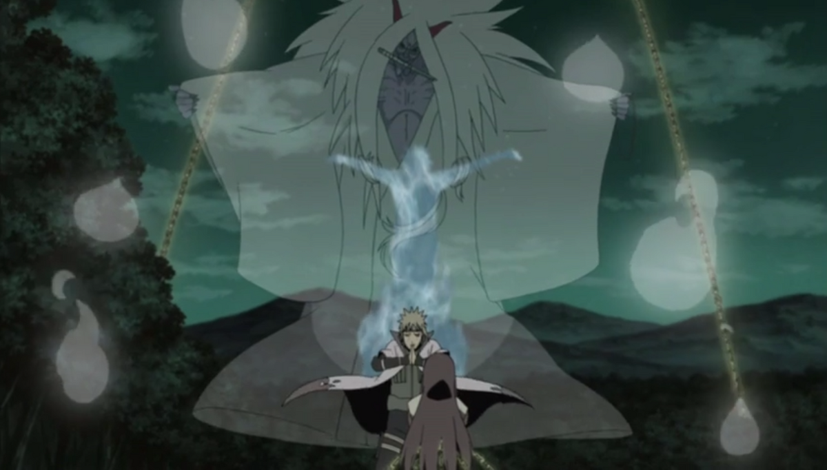 How was Hashirama in the reaper death seal in Naruto?