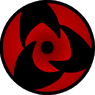 Tenmaku's Mangekyō Sharingan.