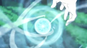 Konohamaru's Wind Release Rasengan
